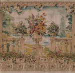 (image for) Floral Urn Wall Mural