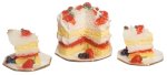 (image for) Strawberry Cake w/ 2 Dishes