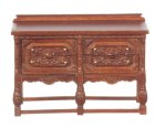 (image for) Gothic Chest Circa 1870 - Walnut