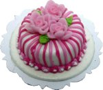 (image for) Pink Striped Cake