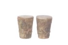 (image for) Garden Stools - Gray Ancient - 2pc