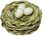 (image for) Eggs in Bird Nest Basket