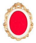 (image for) Oval Frame on Stand - Gold