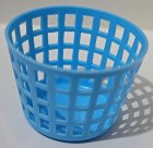 (image for) Round Laundry Basket - Baby Blue