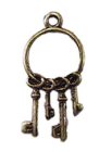 (image for) Brass Keys on Ring