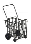 (image for) Black Metal Shopping Beach Travel Cart