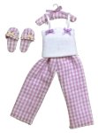 (image for) Ladys Pajamas on Hanger & Slippers