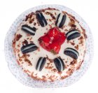 (image for) Round Chocolate Cookie & Strawberries Cake 2pc