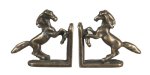 (image for) Antique Brass Horse Bookends Set