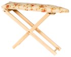 (image for) Oak Ironing Board Beige Flower Print Cover