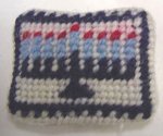 (image for) Menorah Needlepoint Pillow