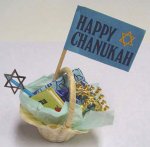 (image for) Happy Chanukah Filled Basket