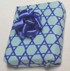 (image for) Wrapped Star Paper Gift Blue