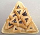 (image for) Triangular Plate of Hamantashen