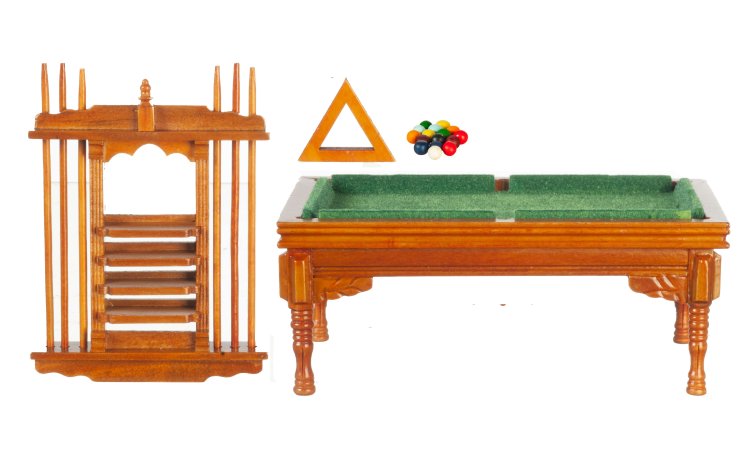 (image for) Pool Table Set - Walnut