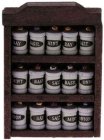 (image for) Kitchen Wall Mount Spice Rack