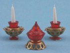 (image for) Candleholders & Candy Dish Set 3pc