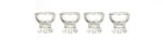 (image for) Small Clear Egg Cups 4pc