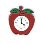 (image for) Clock Red Apple for Wall