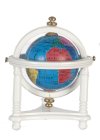 (image for) Small World Globe w/ Stand - White