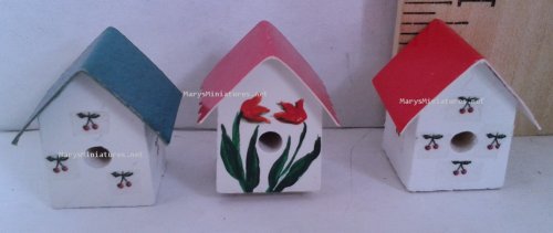 (image for) Small Birdhouse Assorted