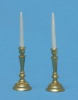 (image for) Gold Candle Holders 1pr