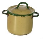 (image for) Small Gold Stock Pot w/ Lid