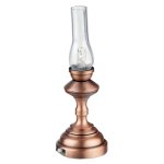 (image for) LED Copper Hurricane Lamp