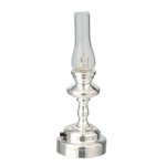 (image for) LED Silver Hurricane Lamp