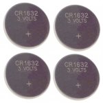 (image for) Lithium Batteries CR1632 4pc