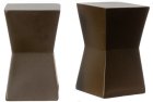 (image for) Block Tables 2pc - Brown