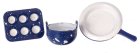 (image for) 3pc Blue Splatter Cookware Set