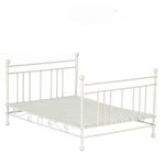 (image for) Double Bed Frame - White