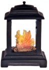 (image for) Outdoor Resin Black Fireplace