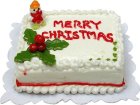 (image for) Merry Christmas Sheet Cake