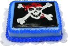 (image for) Jolly Roger Pirate Sheet Cake