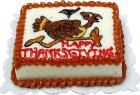 (image for) Happy Thanksgiving Sheet Cake