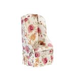 (image for) Floral High Back Chair