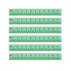 (image for) School Ruler Green 6pc