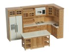 (image for) Kitchen Set - Oak - 6pc