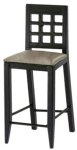 (image for) Fancy Bar Chair - Black