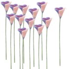 (image for) 1dz Purple & Light Pink Pansy Stems