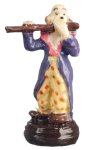 (image for) Clown w/ Flute Figurine on Base