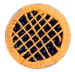 (image for) Blueberry Pie w/ Lattice Top