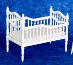 (image for) Victorian Baby Crib - White