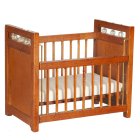 (image for) Crib & Mattress - Walnut