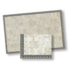 (image for) 1/2in Scale Gold Faux Marble Sheet w/ Border