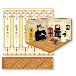 (image for) Yellow Deco Tiled Room Decorating Kit #2