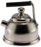 (image for) Silver Teapot Tea Kettle