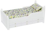 (image for) White Trundle Bed